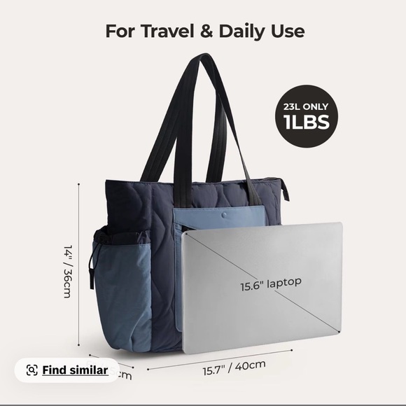 BagSmart tote bag - Picture 4 of 7